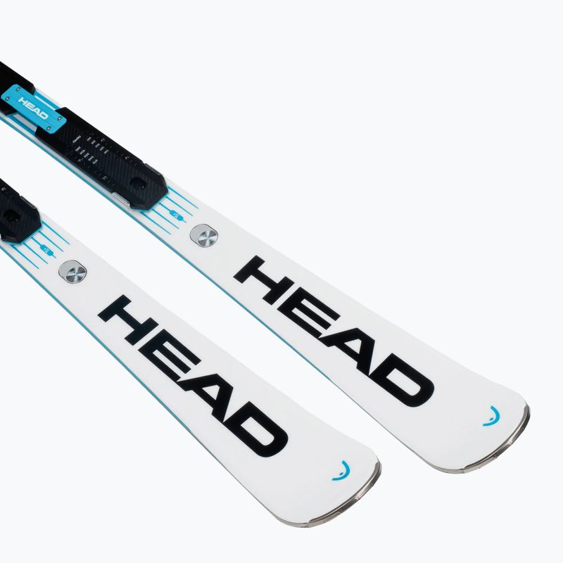 Sci da discesa HEAD WC Rebels e-SL RP EVO 14 + attacchi Freeflex 14 GW white/blue 3