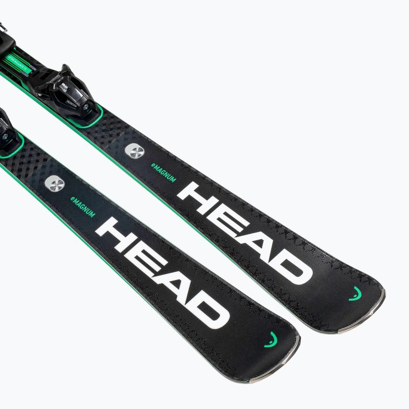 Sci da discesa HEAD Supershape e-Magnum SW BB-PR + attacchi PRD 12 GW black/green 3
