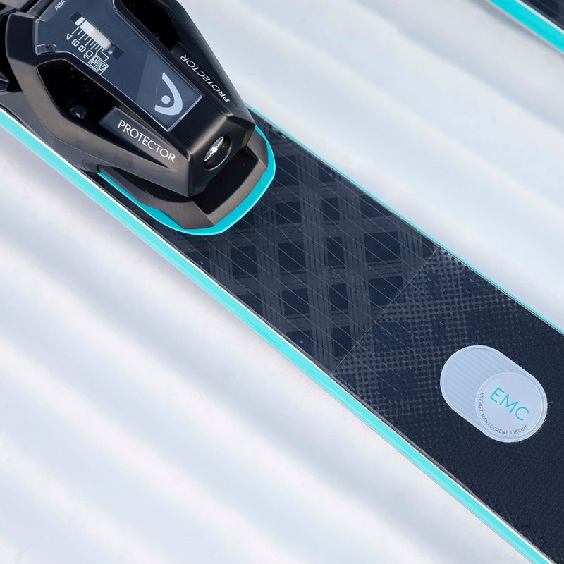 Sci da discesa HEAD Supershape e-Speed SW BB-PR + attacchi PRD 12 GW black/blue 15