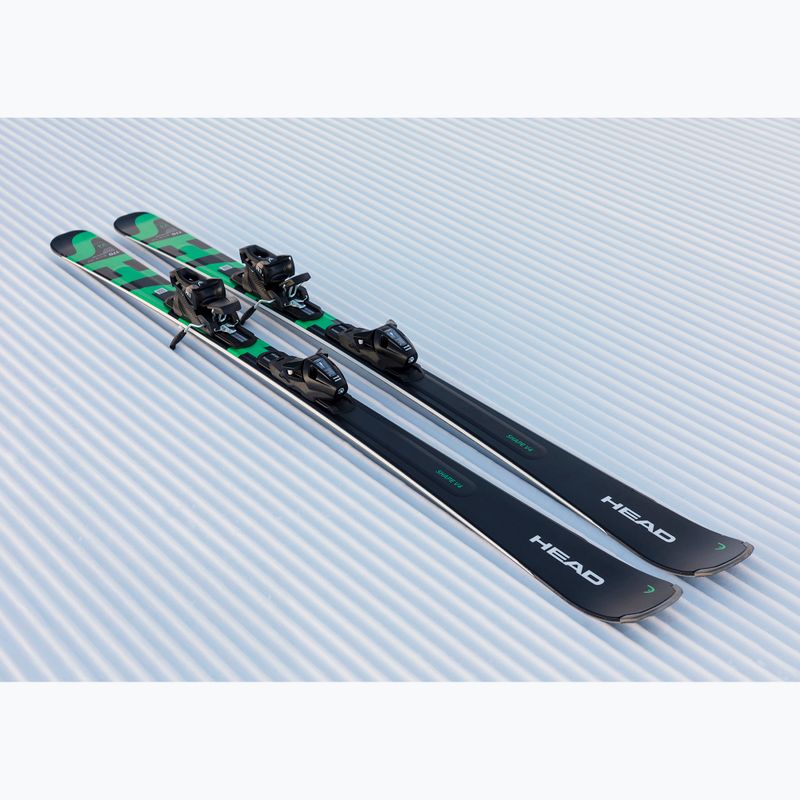 Sci da discesa HEAD Shape V4 AMT-PR + attacchi PR 11 GW anthracite/green 7