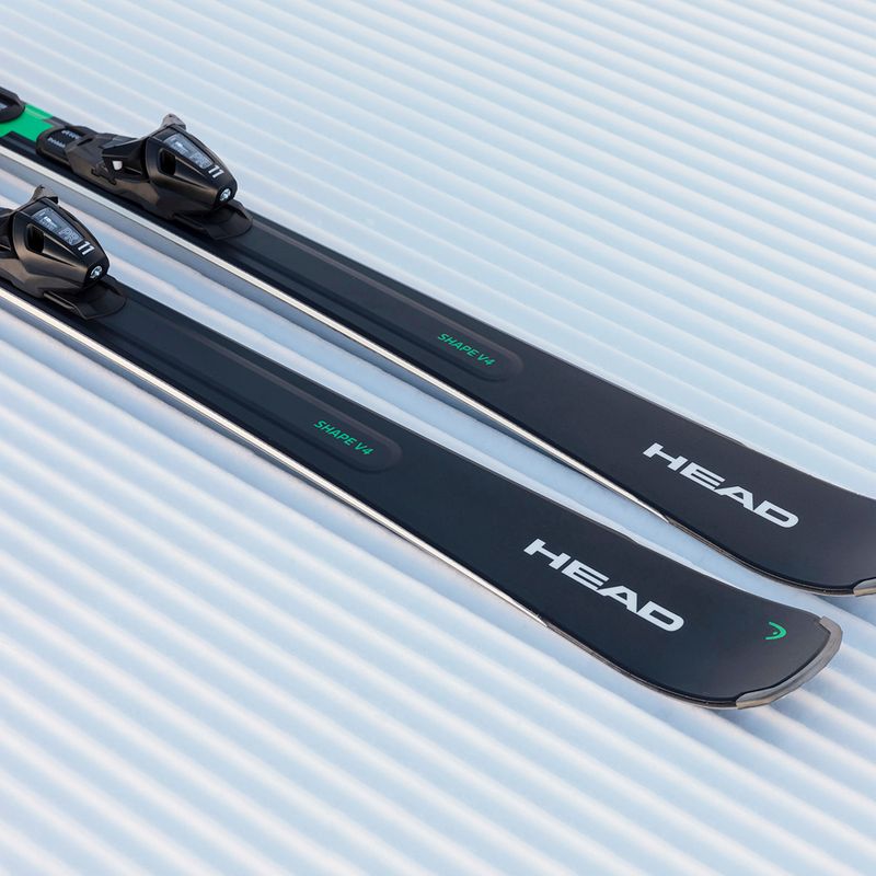 Sci da discesa HEAD Shape V4 AMT-PR + attacchi PR 11 GW anthracite/green 8