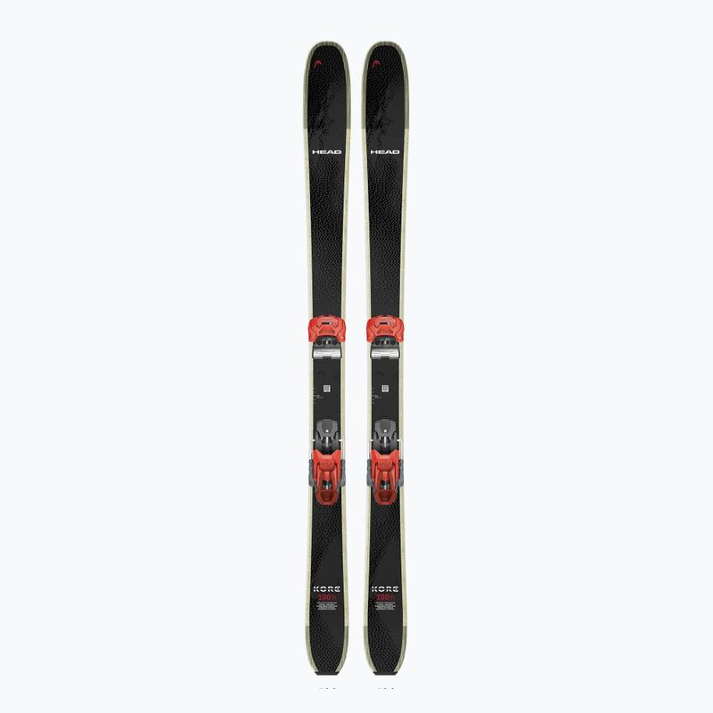 Sci da discesa HEAD Kore 100 Ti + attacchi Attack 14 GW black/red