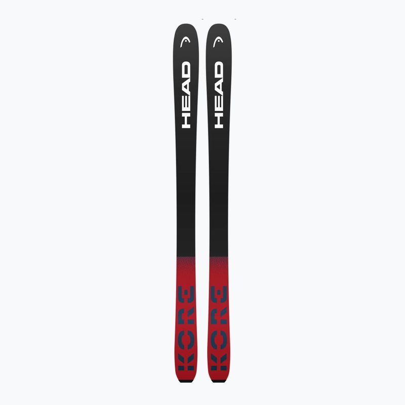 Sci da discesa HEAD Kore 100 Ti + attacchi Attack 14 GW black/red 2