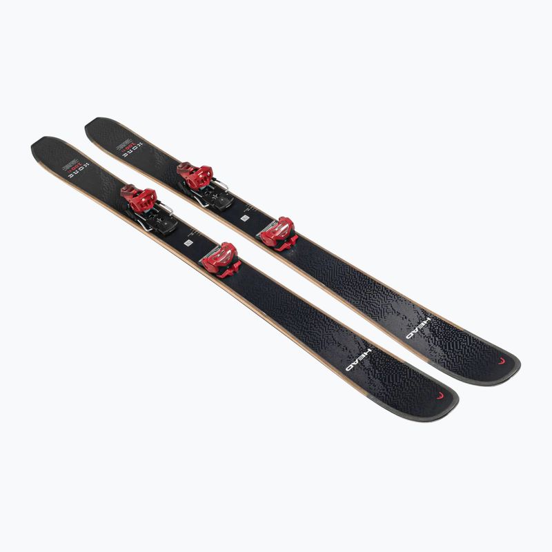 Sci da discesa HEAD Kore 100 Ti + attacchi Attack 14 GW black/red 3