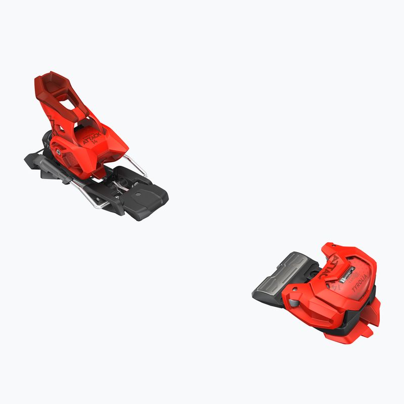 Sci da discesa HEAD Kore 100 Ti + attacchi Attack 14 GW black/red 6