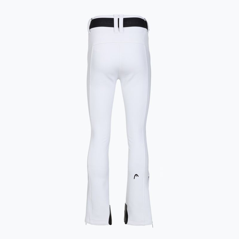 Pantaloni da sci da donna HEAD Performance Jet white 2