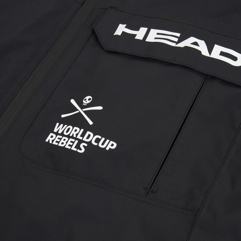 Giacca da sci uomo HEAD Race Nova black/black 3