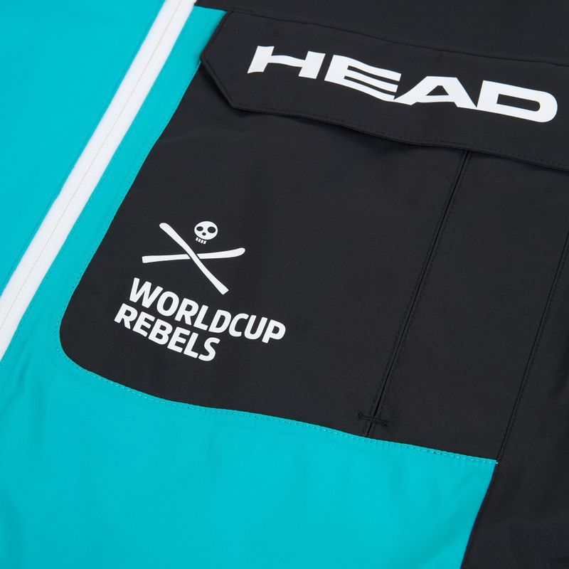 Giacca da sci da uomo HEAD Race Nova black/blue 3