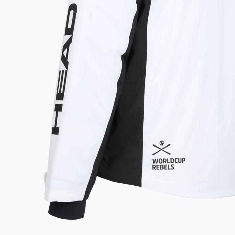 Giacca da sci uomo HEAD Race Nova black/white 5