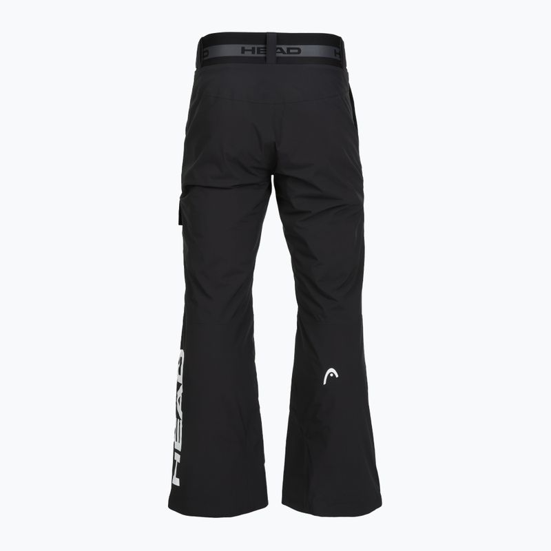 Pantaloni da sci uomo HEAD Race Nova black/black 2