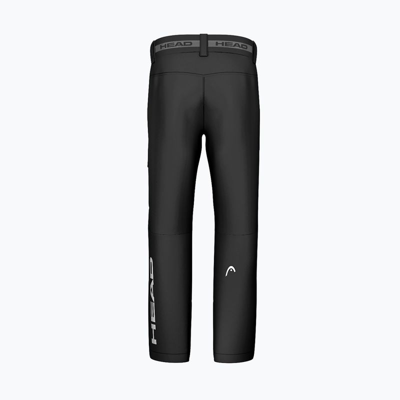 Pantaloni da sci uomo HEAD Race Nova black/black 2