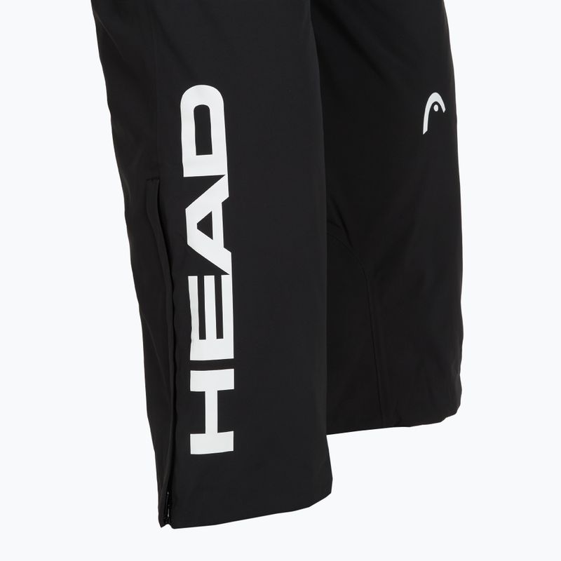 Pantaloni da sci uomo HEAD Race Nova black/blue 4