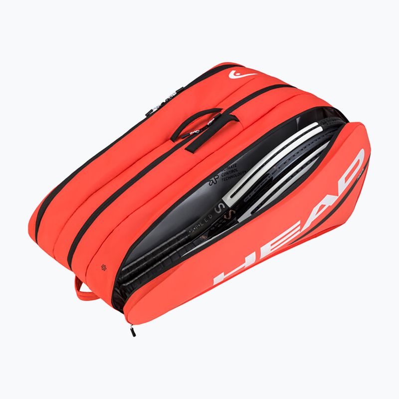 Borsa da tennis HEAD Tour Racquey XL 95 l arancione fluo 2