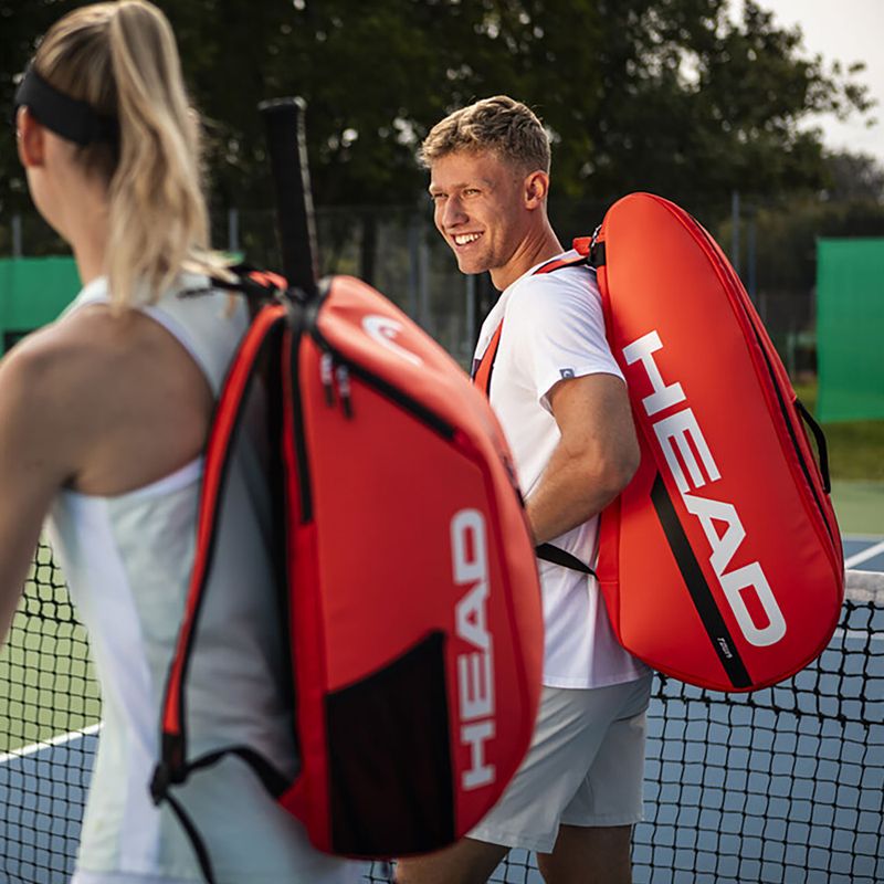 Borsa da tennis HEAD Tour Racquey XL 95 l arancione fluo 5