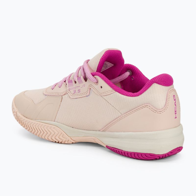 Scarpe da tennis HEAD Sprint 3.5 per bambini rosa/viola 3