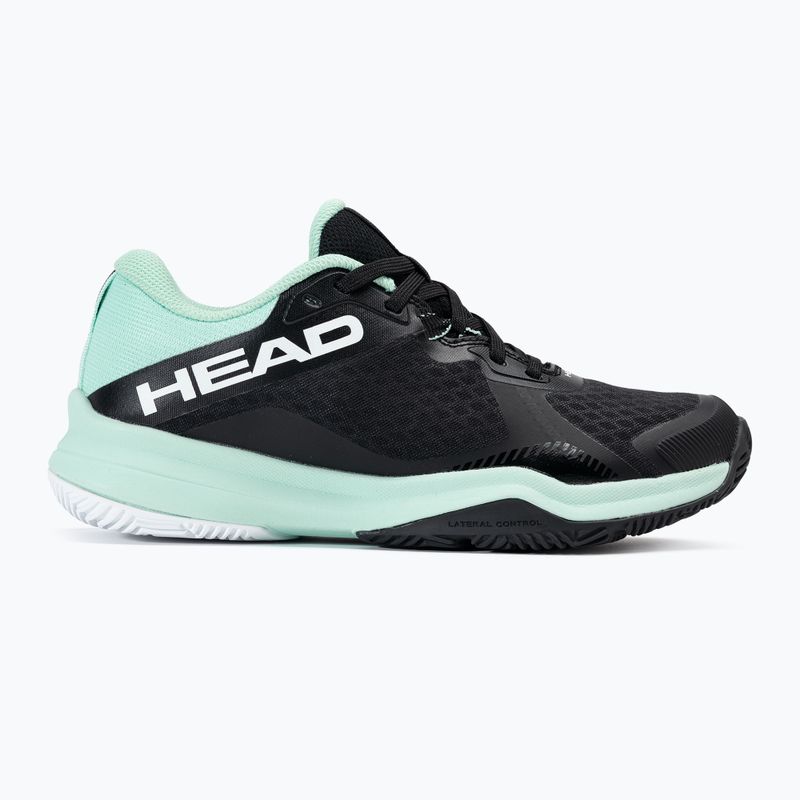 Scarpe da padel HEAD Motion Team Padel da donna nero/acqua 2