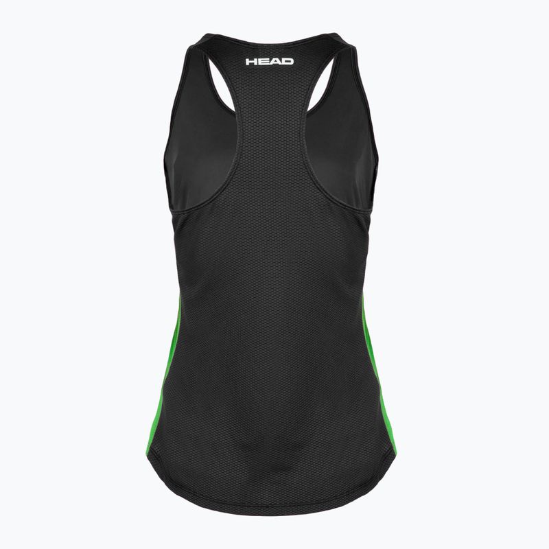 Canotta da tennis donna HEAD Spirit Tank Top nero 2
