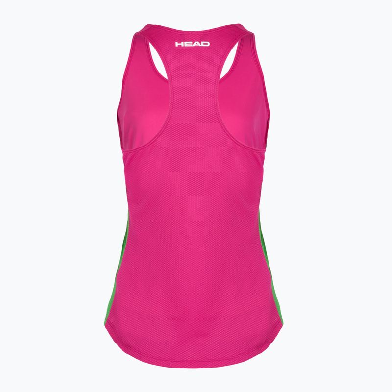 Canotta da tennis donna HEAD Spirit Tank Top rosa acceso 2