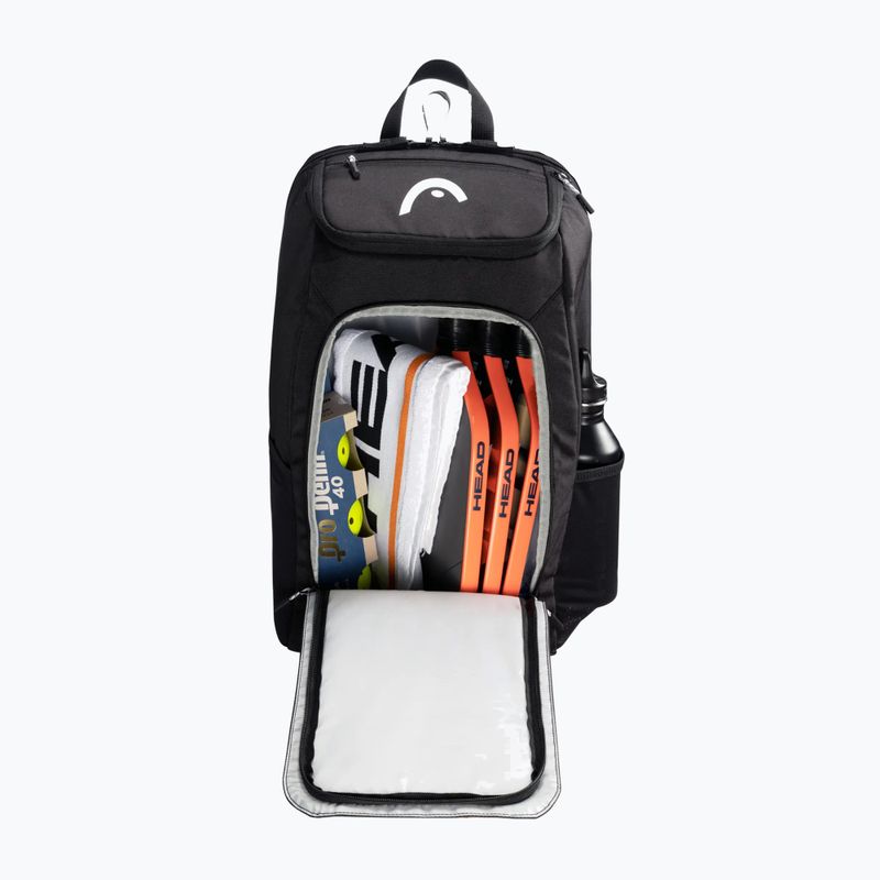 Zaino HEAD Pro Pickleball Backpack 26 l black/white 2