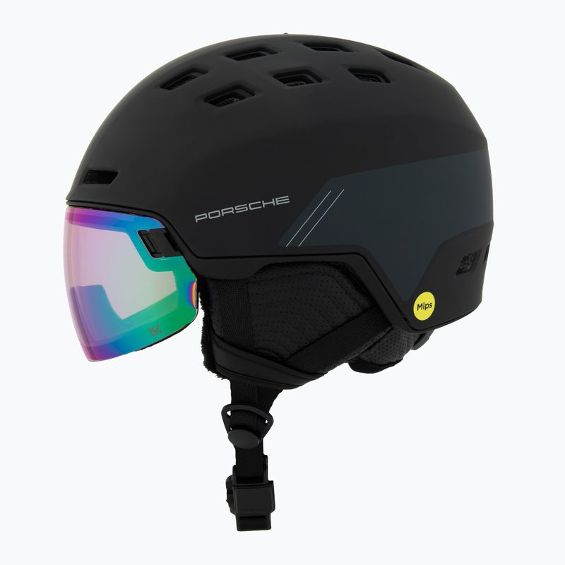 HEAD Porsche Radar Casco da sci 5K Photo Mips nero/5k photo green 3