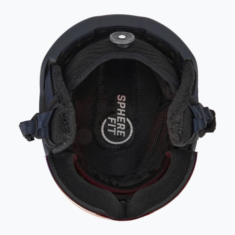 Casco da sci HEAD Radar Pro blu notte/rosso giallo 5