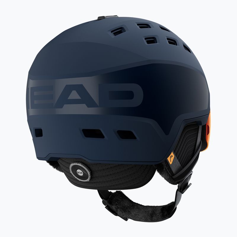 Casco da sci HEAD Radar Pro blu notte/rosso giallo 2