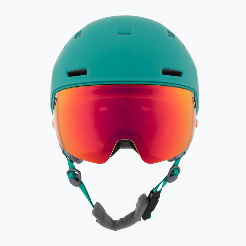 Casco da sci HEAD Rachel Pro verde/rosso giallo 2