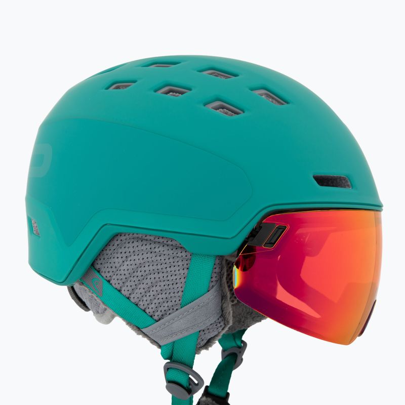 Casco da sci HEAD Rachel Pro verde/rosso giallo 8