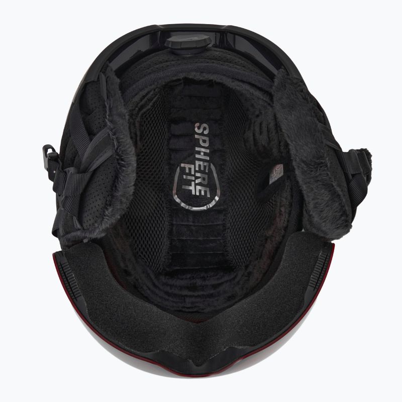 Casco da sci HEAD Cinema nero/argento rosso 5