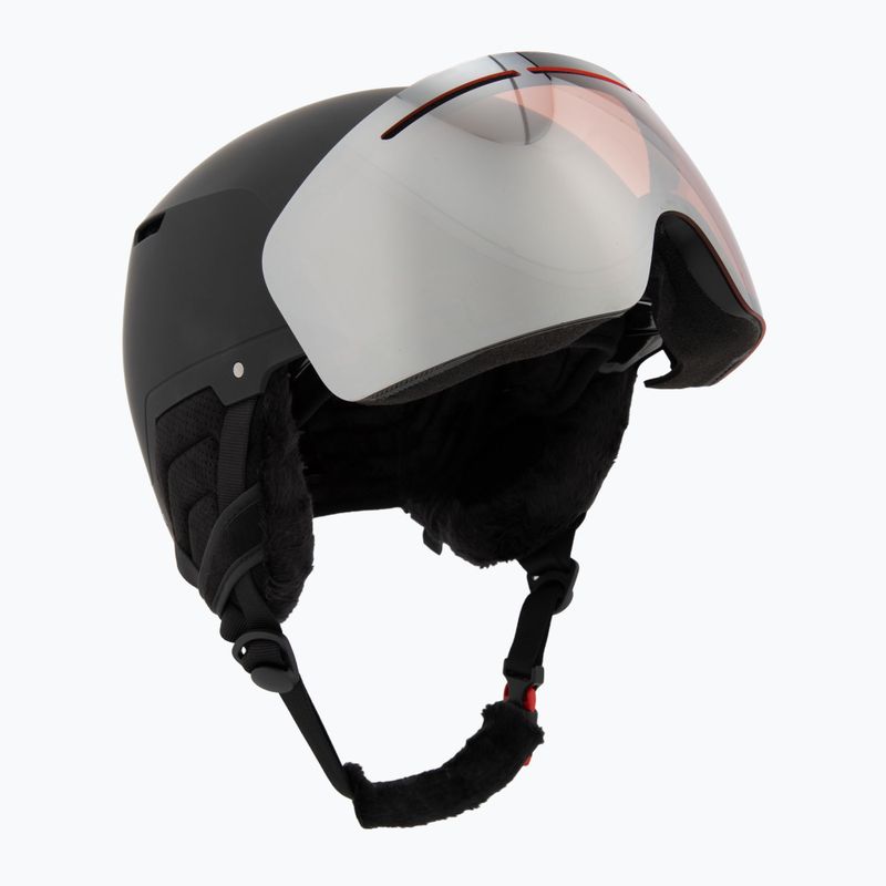 Casco da sci HEAD Cinema nero/argento rosso 9