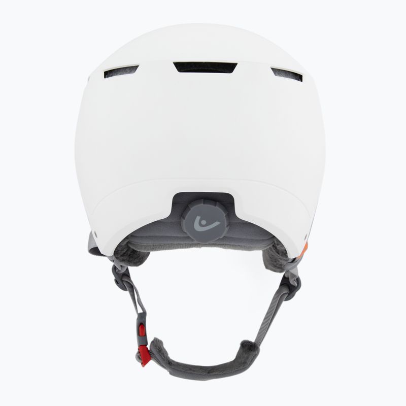 Casco da sci donna HEAD Cinema W bianco/argento rosso 4