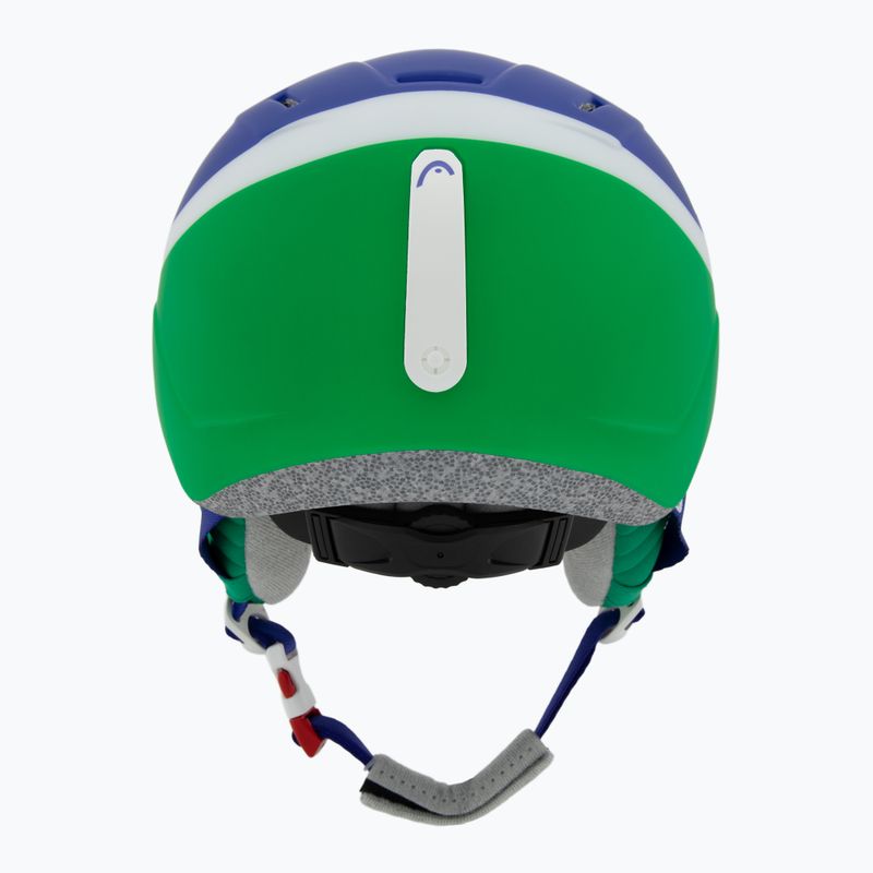Casco da sci Head Mojo Visor Jr per bambini blu/verde/argento rosso 4