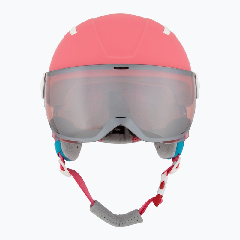 Casco da sci HEAD per bambini Maja Visor rosa/blu/argento rosso 2
