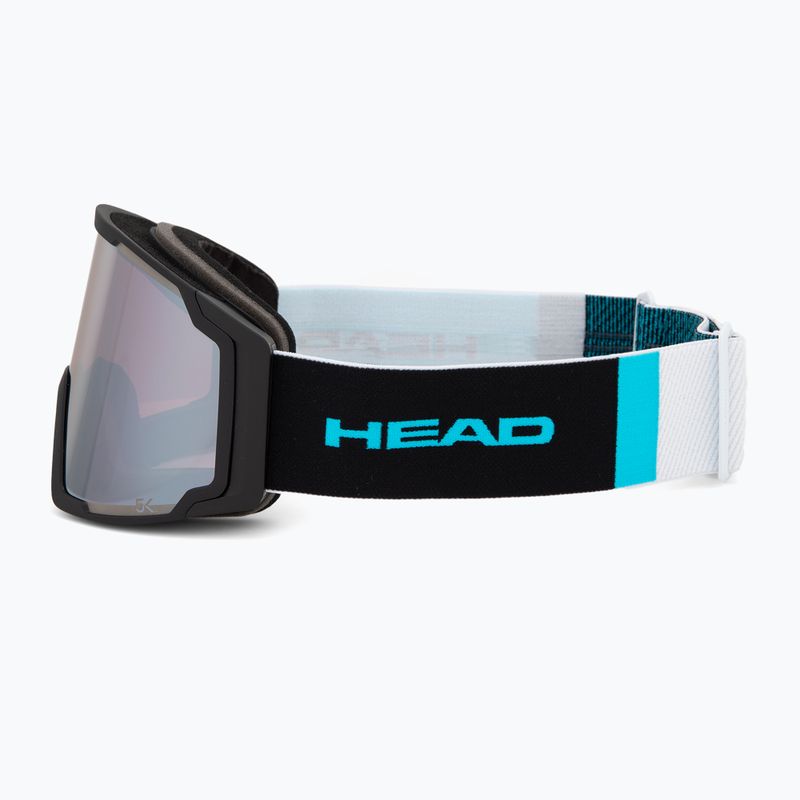 HEAD Neves Pro 5K Race occhiali da sci cromo/rd/5k cromo/arancio 5