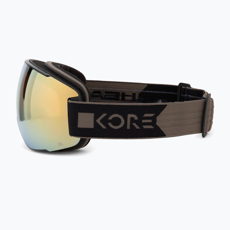 Occhiali da sci HEAD Magnify 5K oro/crema/5k oro/arancio 5