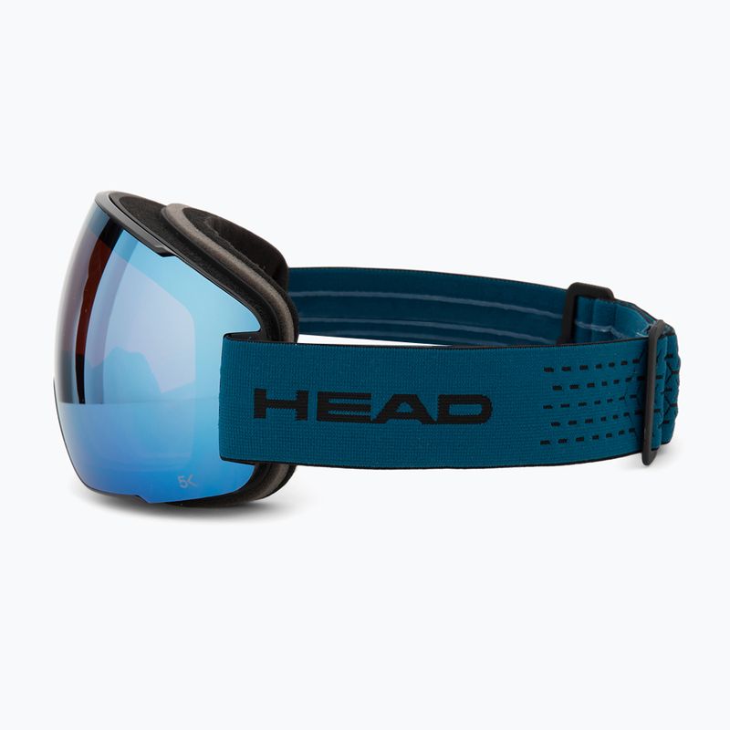 Occhiali da sci HEAD Magnify 5K blu/benzina/5k blu/arancio 5