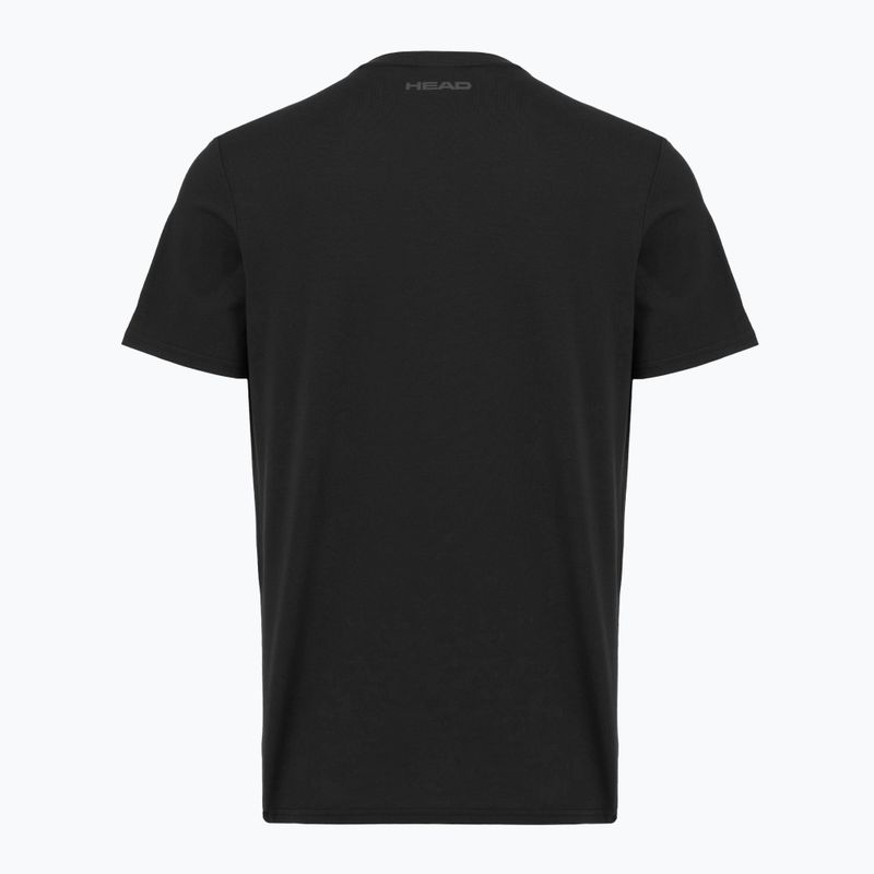 Maglietta da tennis da uomo HEAD Club Original nera 2