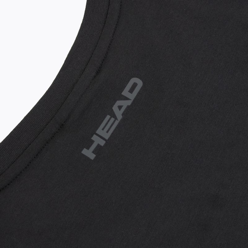 Maglietta da tennis da uomo HEAD Club Original nera 4