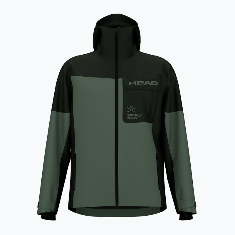 Giacca da sci HEAD Race Nova nero/timo scuro da uomo