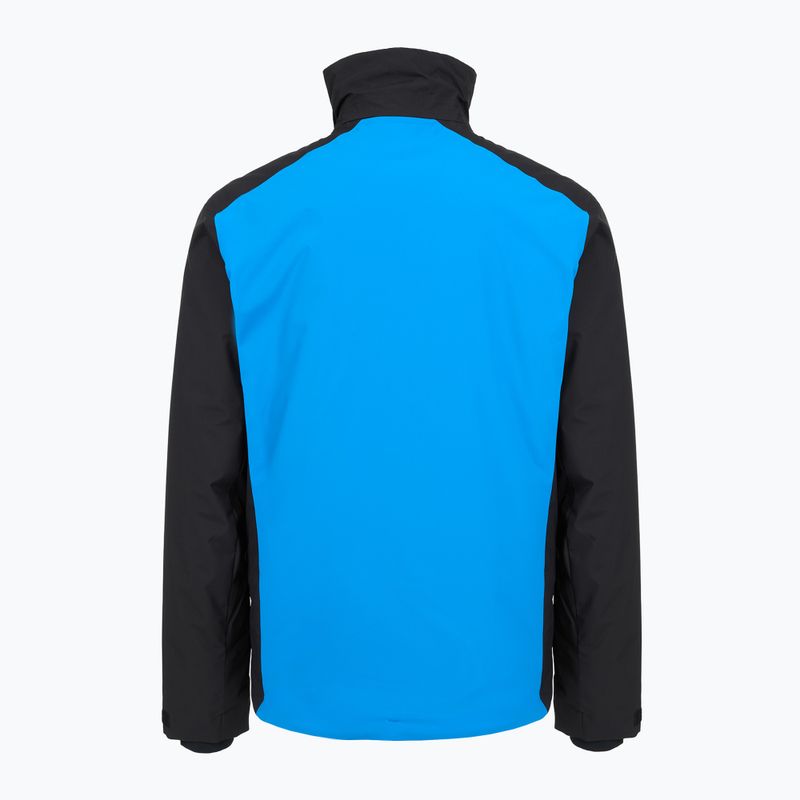 Giacca da sci da uomo HEAD Supershape II stampa/blu oceano 7