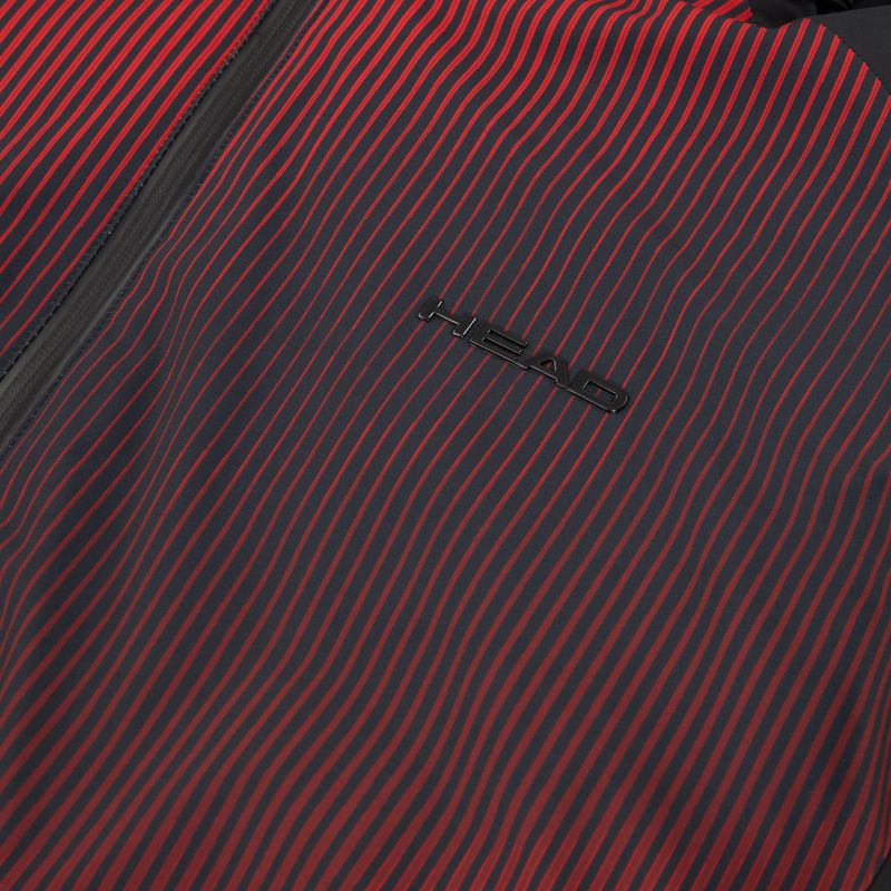 Giacca da sci HEAD Supershape II stampata/rossa da uomo 4