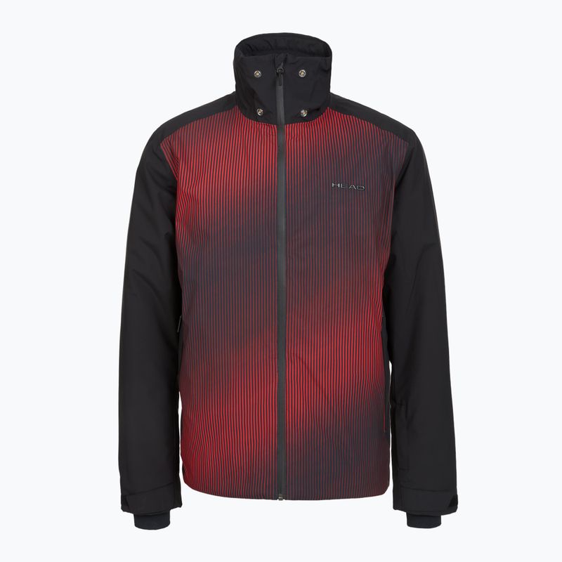 Giacca da sci HEAD Supershape II stampata/rossa da uomo 7