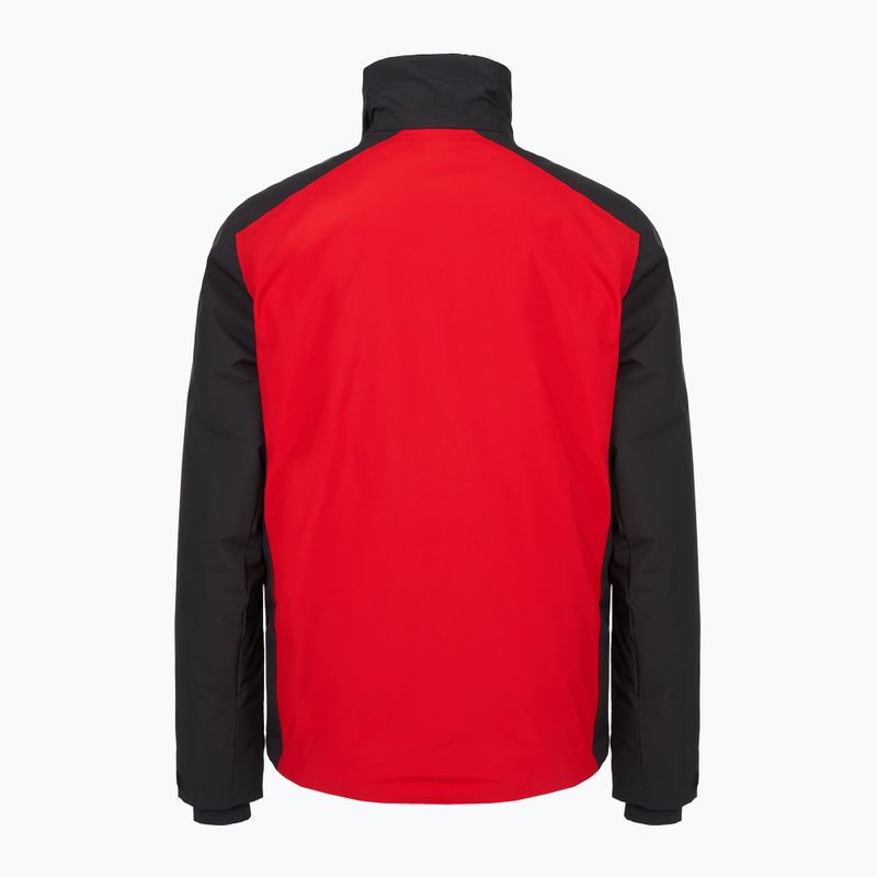 Giacca da sci HEAD Supershape II stampata/rossa da uomo 8