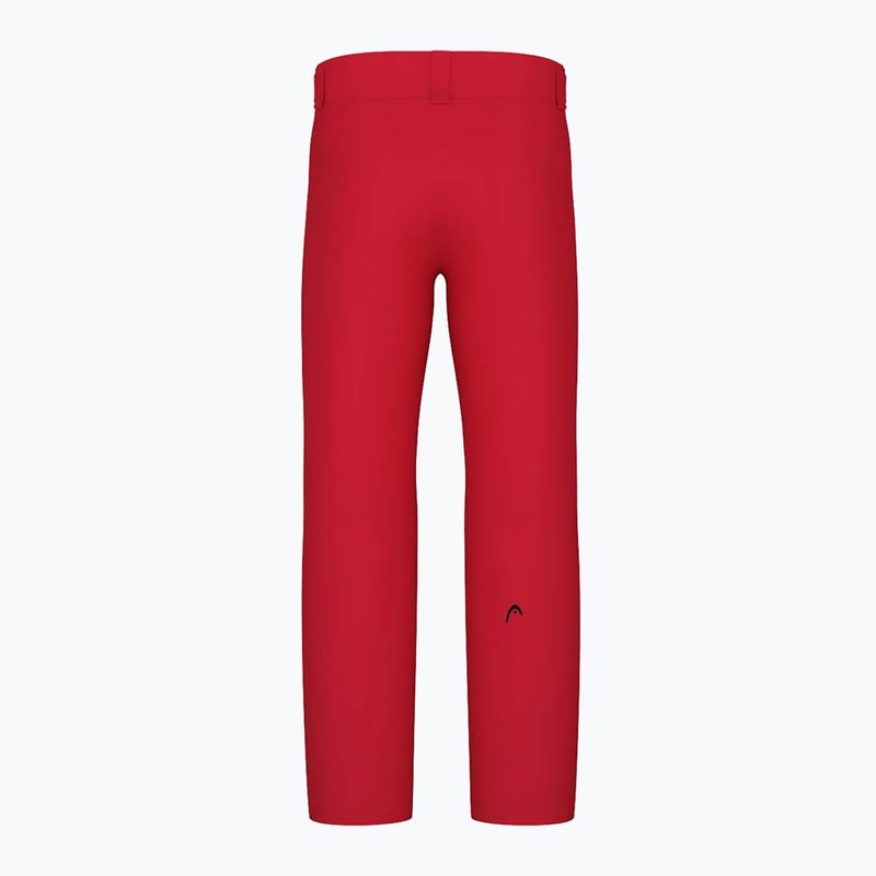 Pantaloni da sci da uomo HEAD Supershape rosso 2