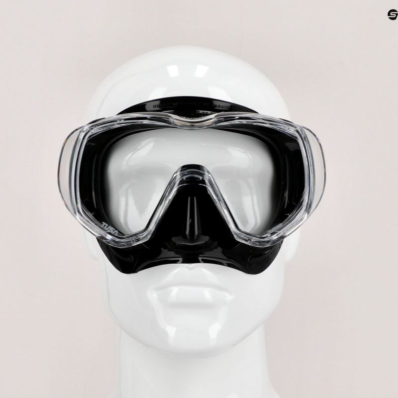 TUSA Tri-Quest FD maschera subacquea nera 3