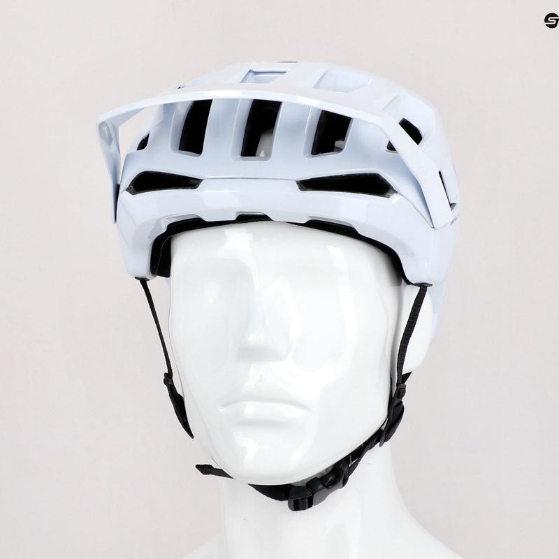 Casco da bici POC Kortal Race MIPS bianco idrogeno/nero uranio opaco 9