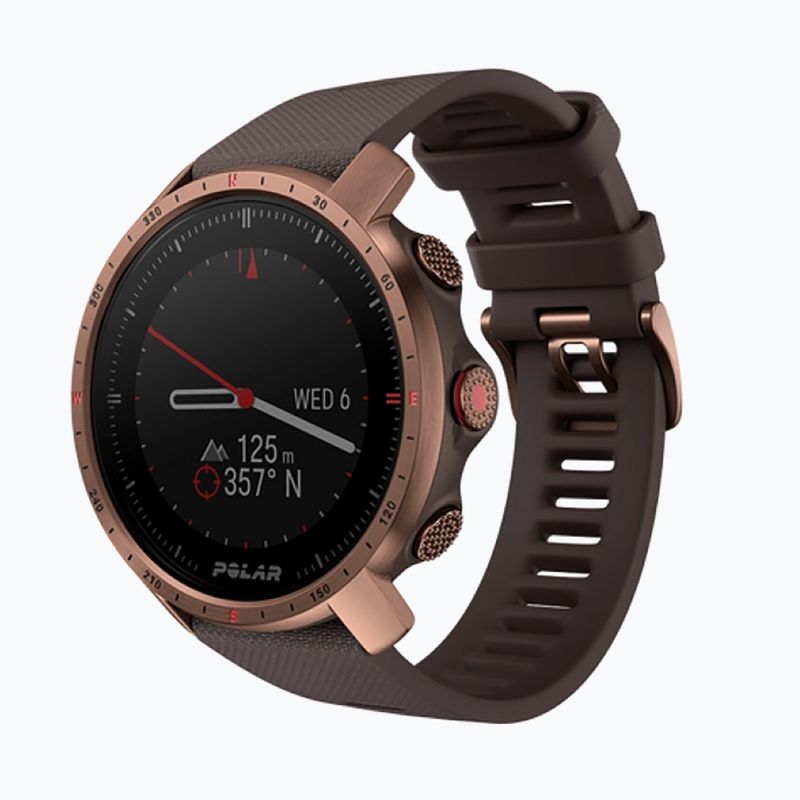 Orologio Polar Grit X Pro marrone