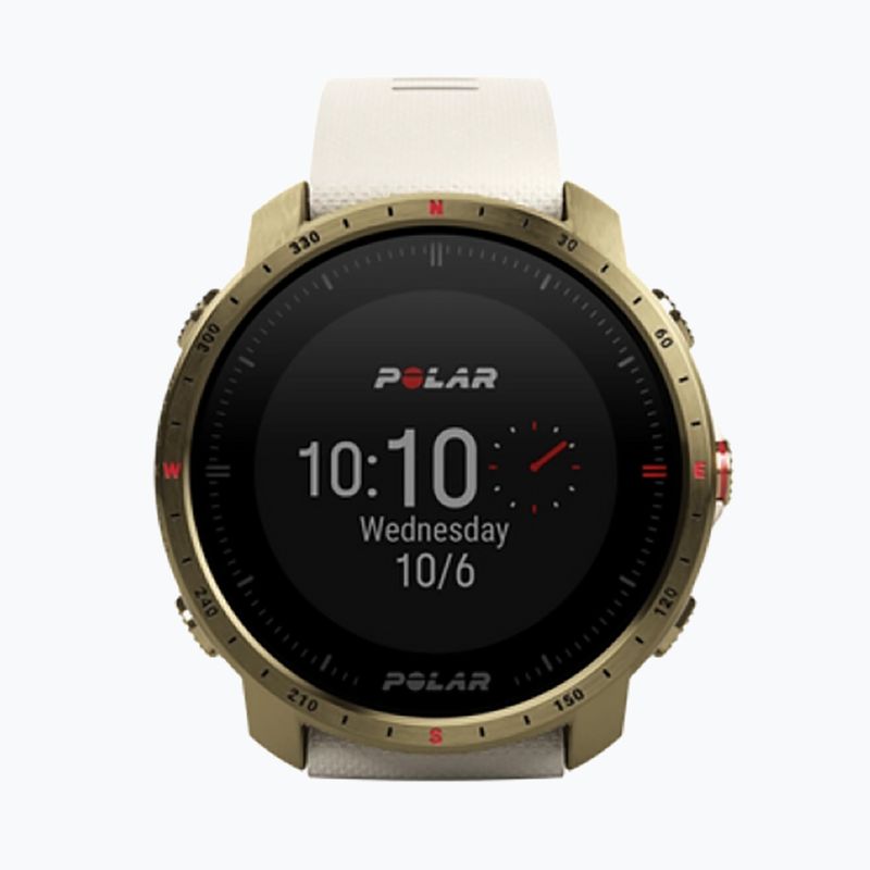 Orologio Grit X Pro bianco polare e oro 2