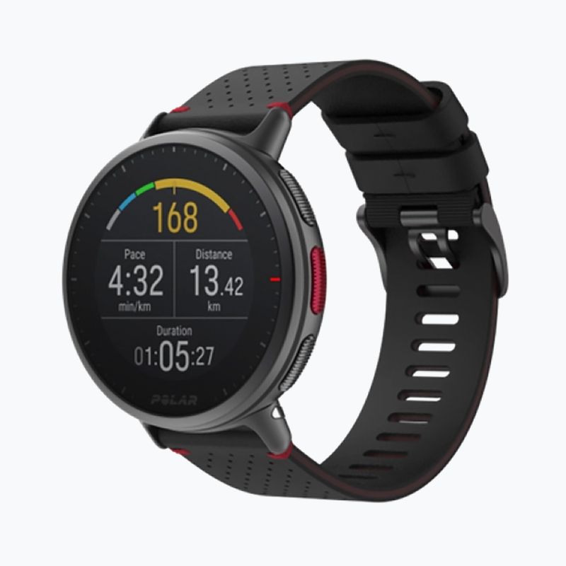 Orologio Polar Vantage V2 Shift nero e rosso