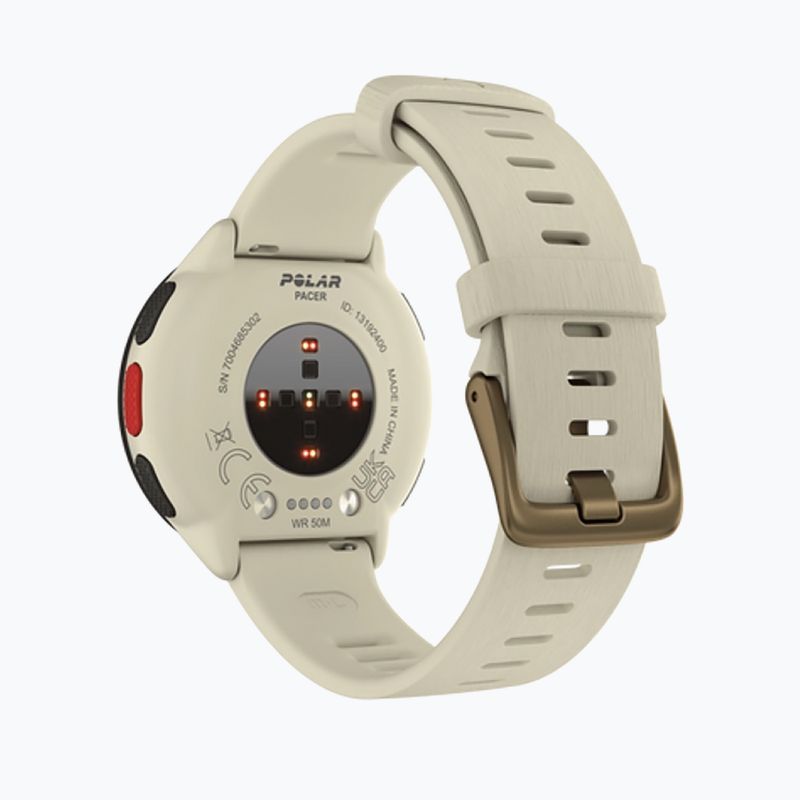 Orologio Polar Pacer crema PACER WHI 3